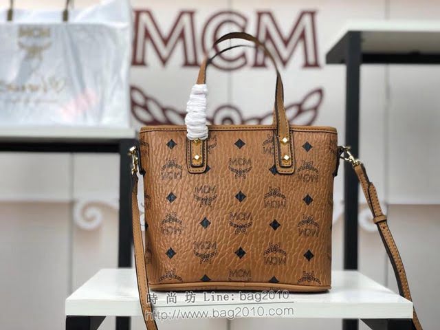 MCM女包 原單 6203兔子打釘 飾有可愛圖案 Anya購物袋 MCM女手提包 手拎包 MCM斜挎單肩包  mdmc1423